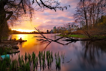 Sunrise in Vancouver