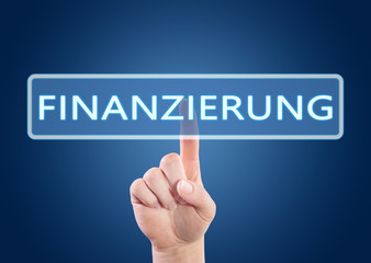 Finanzierung text concept