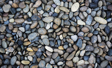 Pebble rocks texture pattern wallpaper