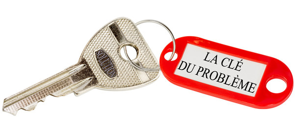 clé du problème, la solution est dans la clé 
