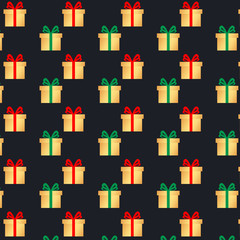 Obraz na płótnie Canvas Simple background. Holiday greeting vector illustration. Happy Holiday pattern.