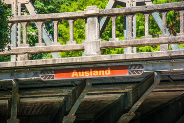 Schild 297 - Ausland