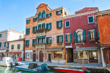 Obraz na płótnie Canvas Venice City of Italy. View on Murano Island. Venetian Landscape