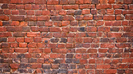 old brick wall. brickwork texture as background