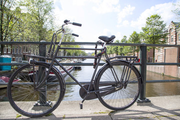 Fototapeta premium Bicycle in Amsterdam