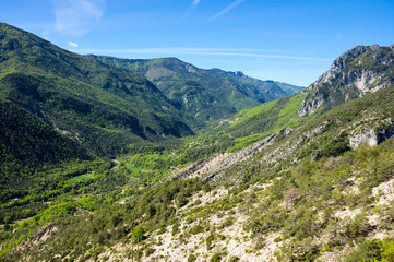 Fototapeta na wymiar Regional nature park of the Azure PreAlps
