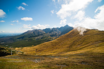 wonderful view of the mountains