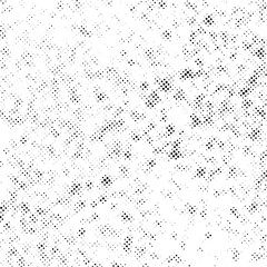 Black pop art style halftone dots on white layout