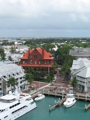 Fototapeta na wymiar A view from Key West, Florida.