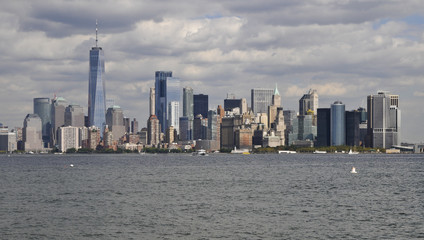 Naklejka premium New York Skyline, Nowy Jork, Nowy Jork