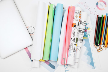 Stationery and management concept
