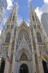 St Patricks Cathedral, Manhattan, New York, USA
