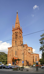 Fototapeta na wymiar Peter and Paul Church in Bydgoszcz. Poland