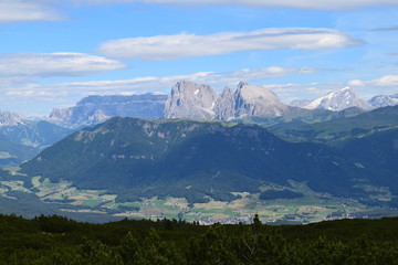 włochy, góry, krajobraz