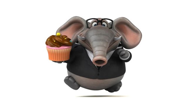Fun elephant - 3D Animation