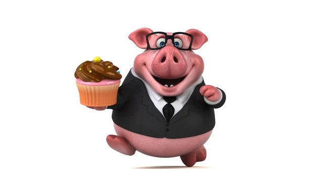 Fun pig - 3D Animation