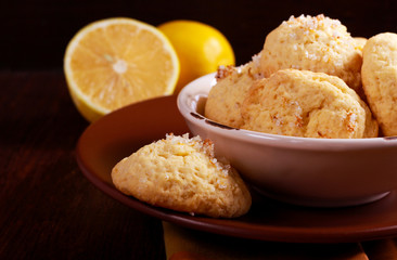 St. Clements polenta lemon biscuits
