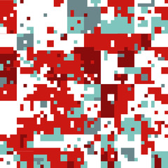 Christmas Pixel Pattern