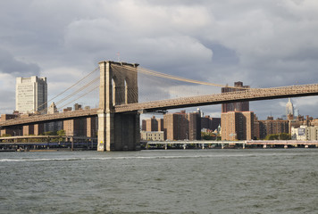 Fototapeta na wymiar Brooklyn Bridge, New York, USA