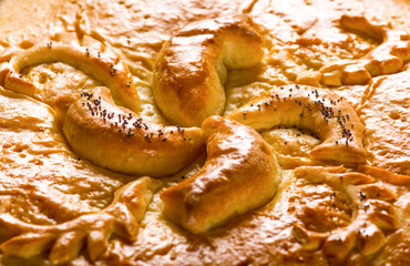 Homemade baking, sweet pie