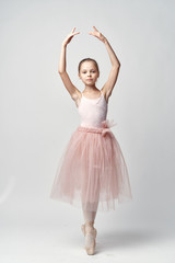 little ballerina posing