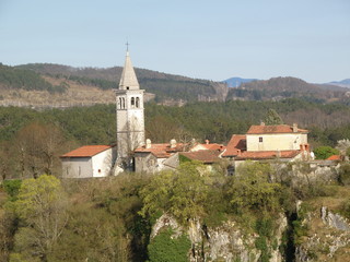 Fototapeta na wymiar Škocjan, Slovenia