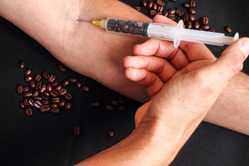 Coffee addiction - Powered by Adobe