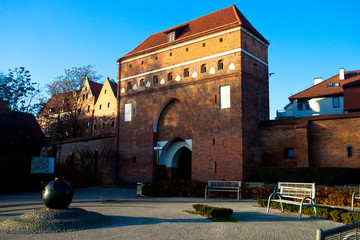 Brama Św. Ducha, Toruń, Polska, Gateway Holy Spirit -monument in Torun, Poland  - obrazy, fototapety, plakaty