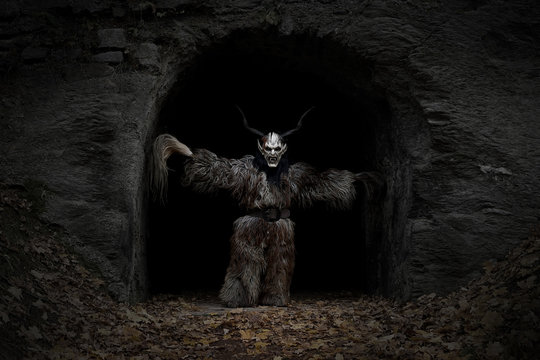 Devil steps out of hell