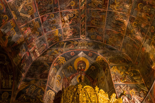 Monastery of Dekoulon, Itilo, Peloponnese, Greece