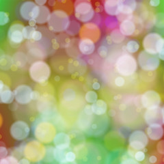 Obraz premium Abstract bokeh winter background illustration