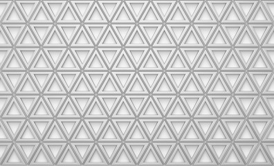 3d rendering. Modern luxury gray triangle shape pattern wall background