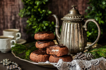 Christmas Chocolate Cookies
