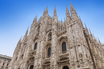 Fototapeta premium Katedra w Mediolanie we Włoszech