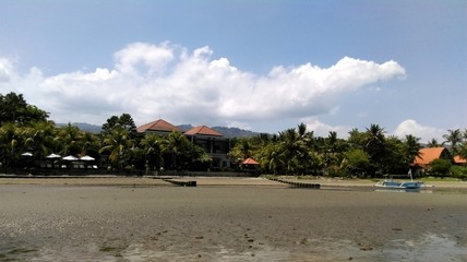 Fototapeta na wymiar Coastal seascape. The Island Of Bali, Indonesia