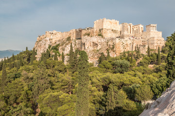 Fototapeta na wymiar The Acropolis in Athens 