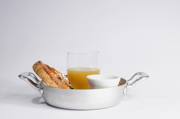 Breakfast in small pan