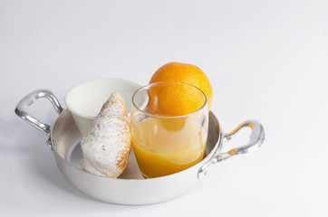 Breakfast in small pan