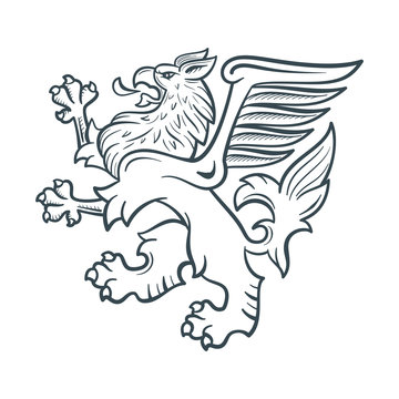 Image of the heraldic griffin