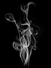 Texture of smoke. 3D illustration.
