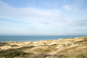 Fototapeta na wymiar Massif dunaire d'Ecault