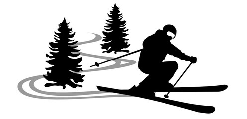 Skirfahrer © SimpLine