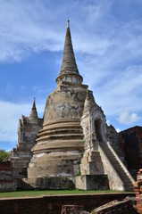 STUPA AYUTTHAYA ANCIENNE CAPITALE DU SIAM THAILANDE
