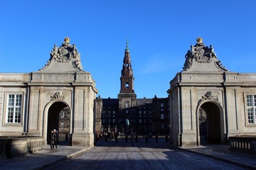Obraz premium Christiansborg Palace, Copehhagen.