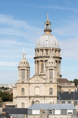 Obraz premium Basilique de Boulogne-sur-Mer depuis le beffroi