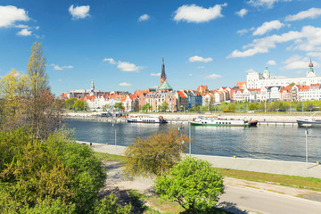 Szczecin / waterfront view