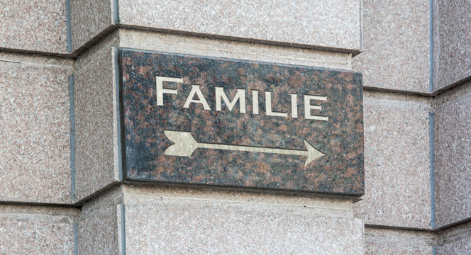 Schild 204 - Familie