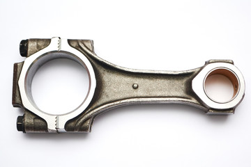 connecting rod car isolated on white background