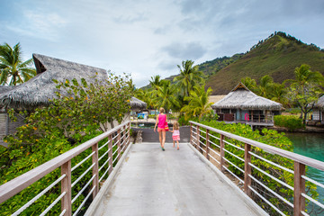 En famille à Moorea