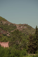 Fototapeta na wymiar berber Village at morroco
